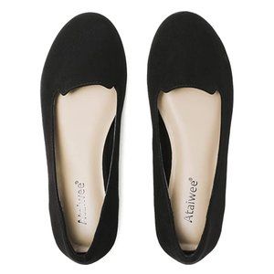 Brand New Ataiwee Black Flat In Bag Black 8.5 Wide